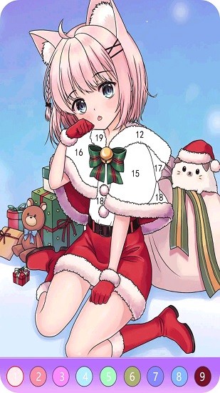 数字涂色花园无广告下载