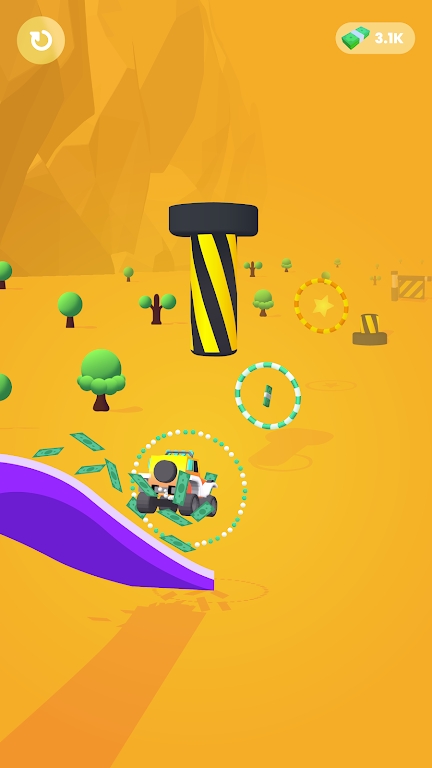 绘制道路山丘驾驶3D手机下载