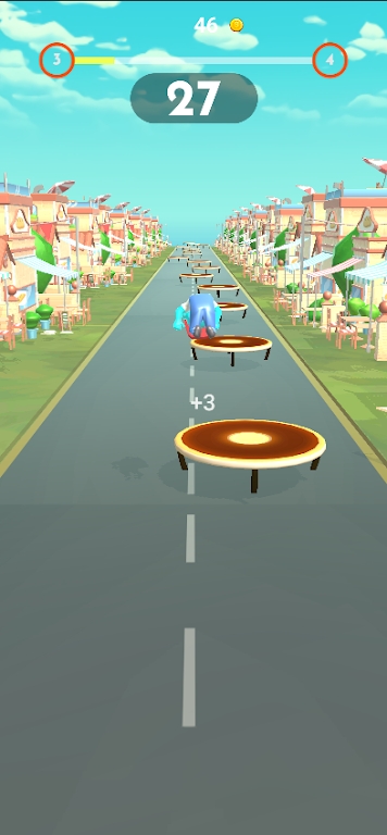 蹦床跳跃跑最新下载